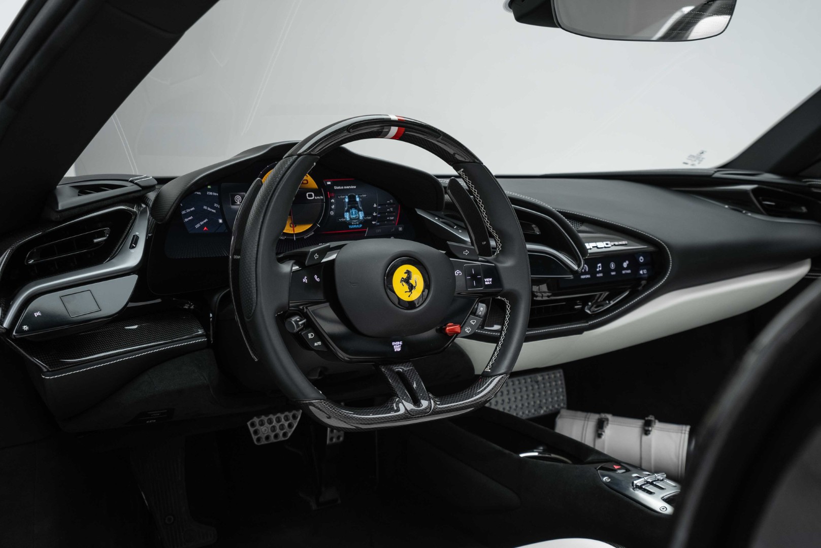2023 FERRARI SF90 SPIDER ASSETTO FIORANO | GCC | AL TAYER CAR | FULL CARBON | EXTRANGE COLOUR | WARRANTY AND SERVICE 